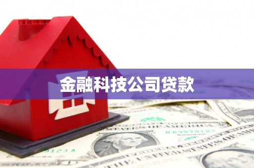 牙克石金融科技公司贷款